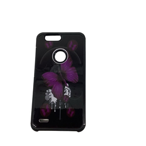 ZTE Sequoia Z982 Hard Phone‎ Case Black and Purple